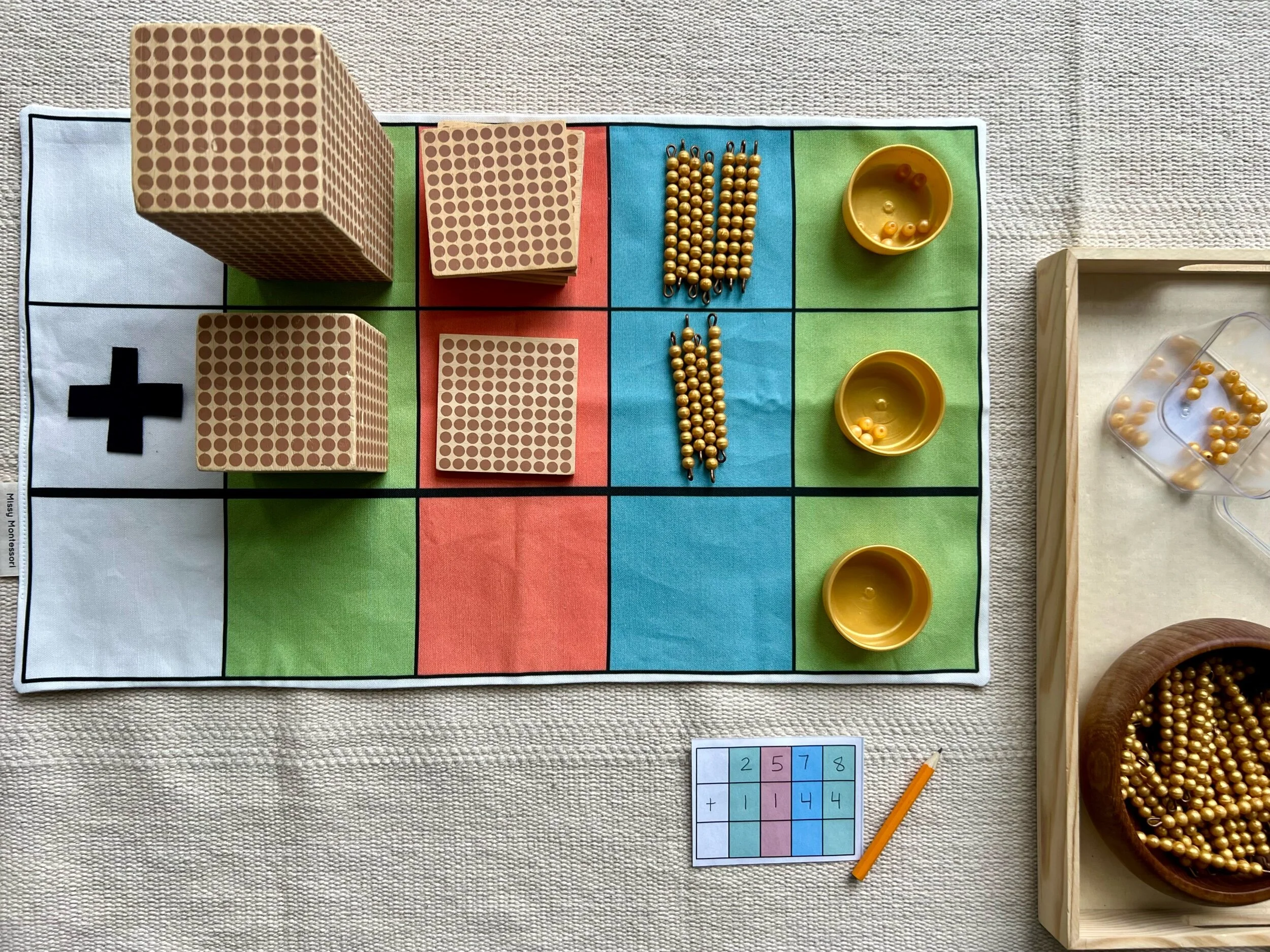 Montessori Golden Beads