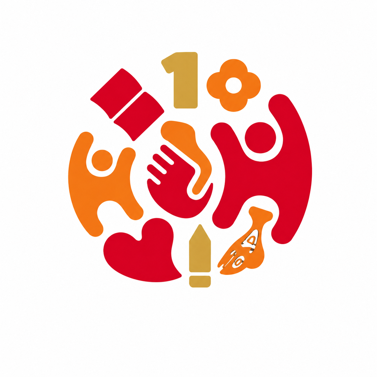 Together We Grow Montessori logo mark