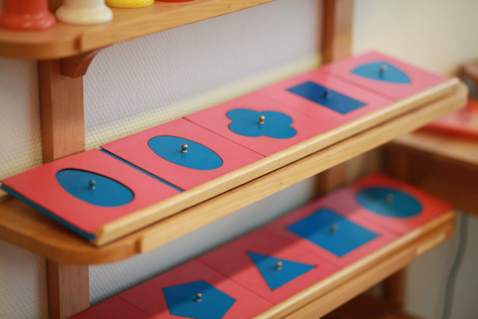 Montessori metal insets material